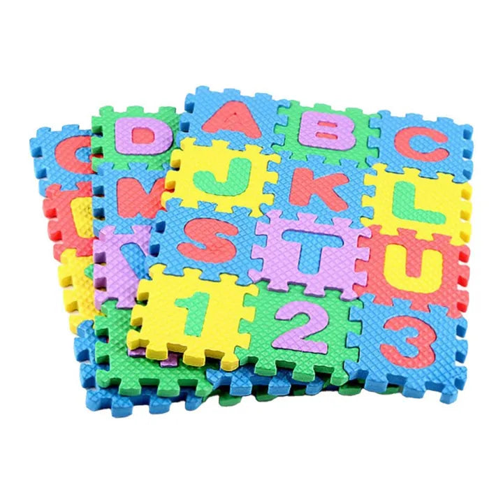 36Pcs Set Alphabet Letters Numbers
