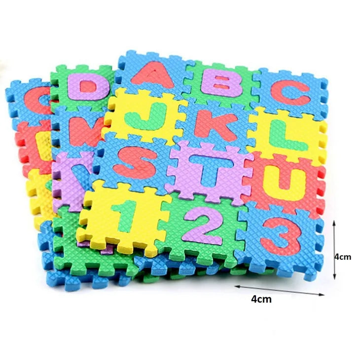 36Pcs Set Alphabet Letters Numbers