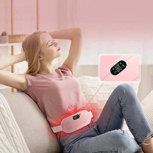 Rechargeable Menstrual Period Cramp Relief Belt