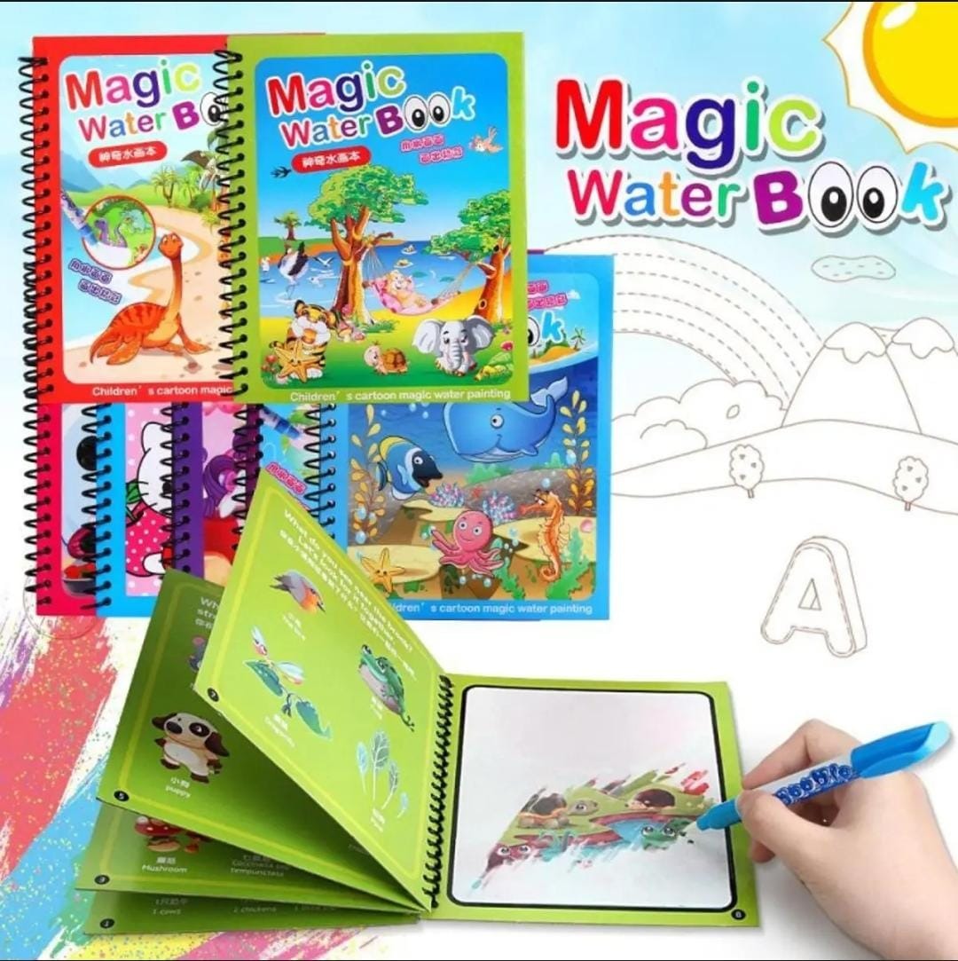 Magic Water Book for Kids (2–5 Years)