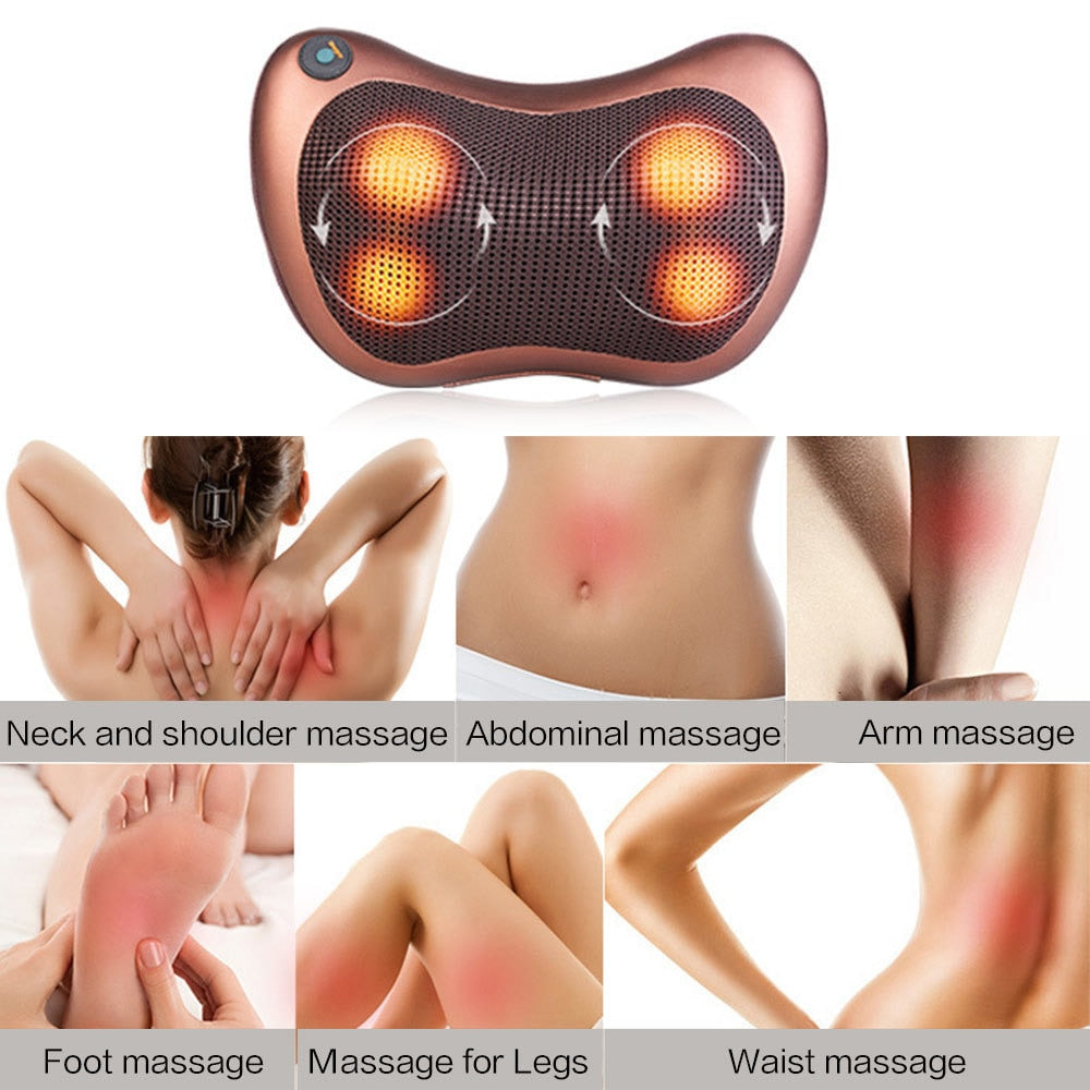 ELECTRIC NECK AND BODY MASSAGE PILLOW