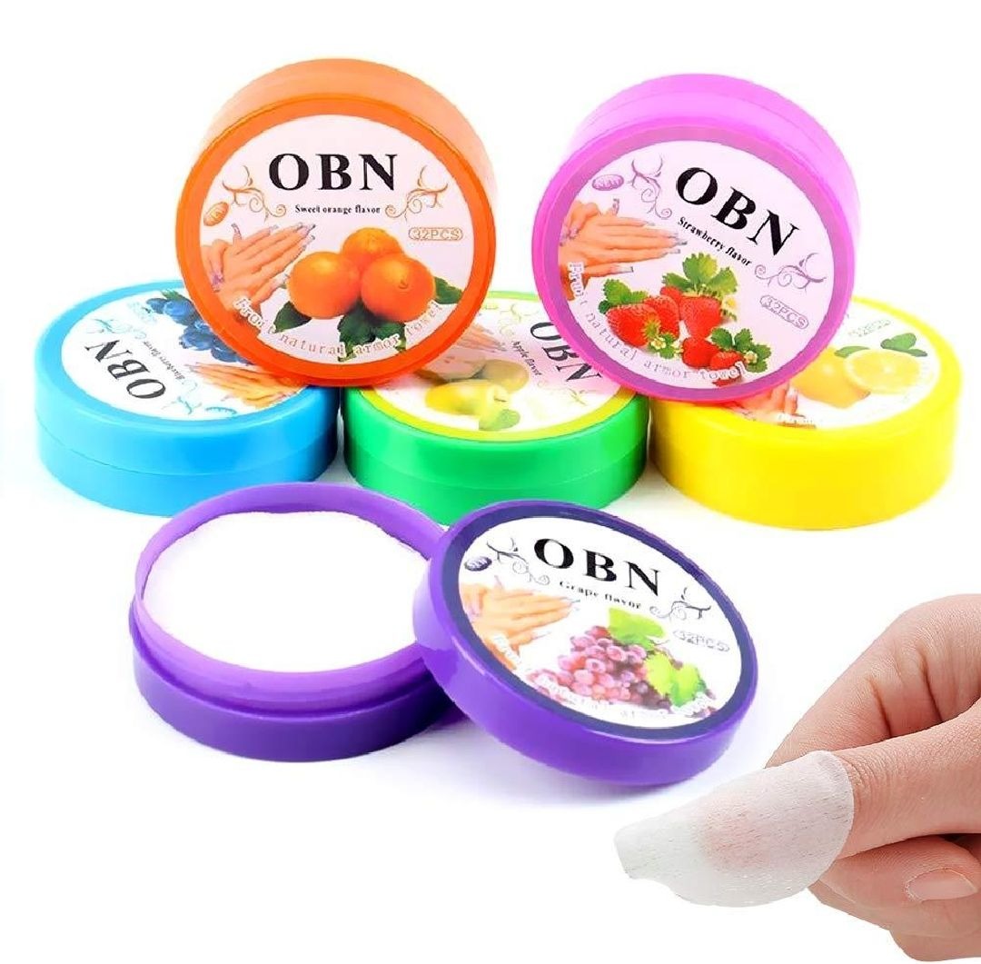 Pack of 1/3/5/7/10 Nail Polish Remover Wipes | Instant Nail Polish Remover Tissue Pads | MAT Beauty