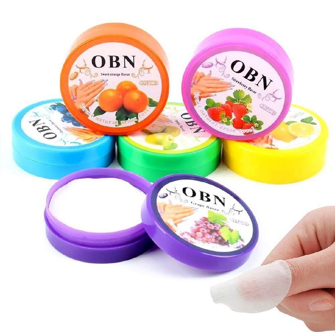 Pack of 1/3/5/7/10 Nail Polish Remover Wipes | Instant Nail Polish Remover Tissue Pads | MAT Beauty