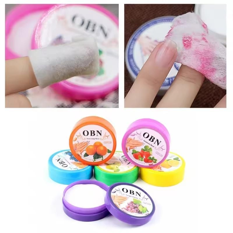 Pack of 1/3/5/7/10 Nail Polish Remover Wipes | Instant Nail Polish Remover Tissue Pads | MAT Beauty