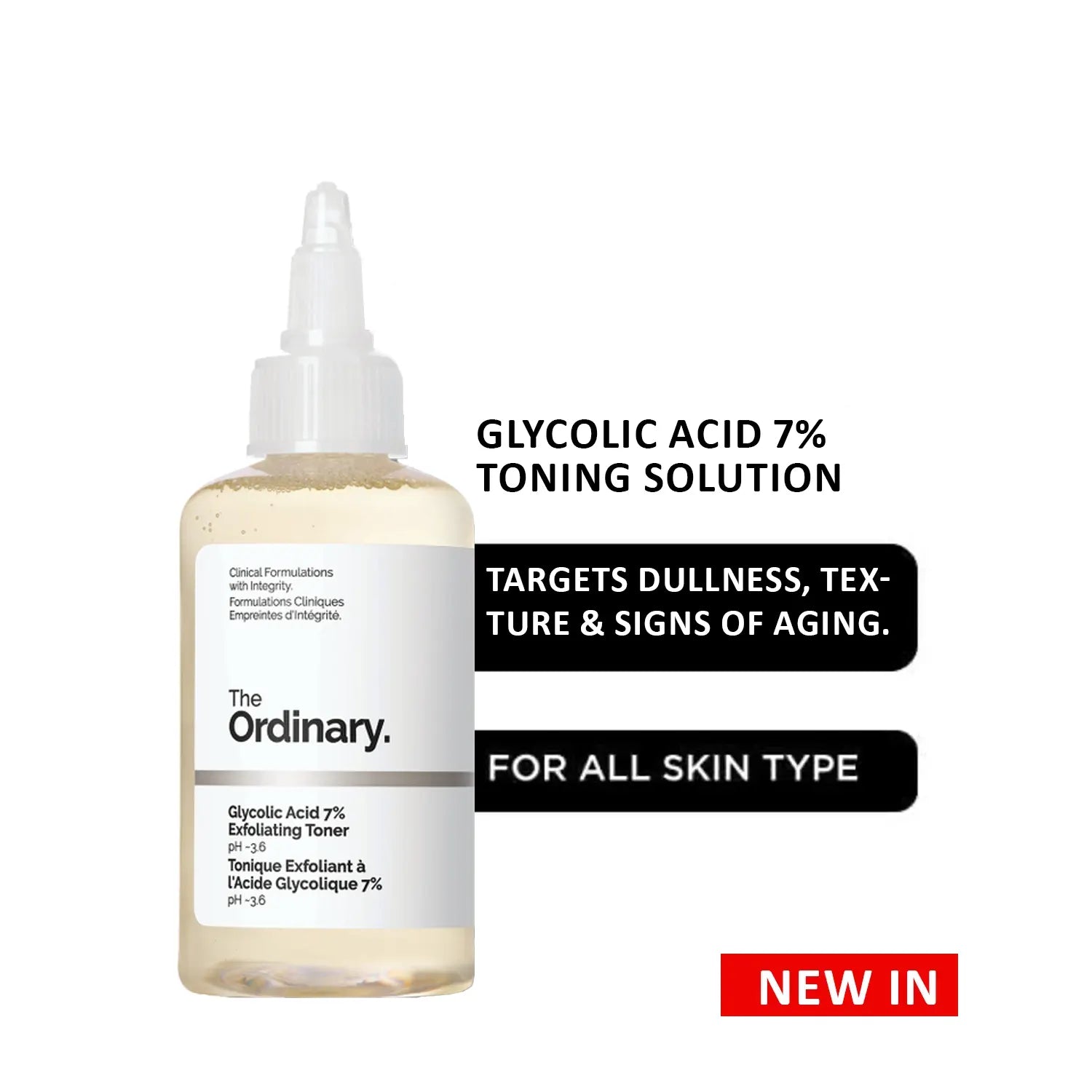 The Ordinary Glycolic Acid 7% Toning Solution - 240 ml