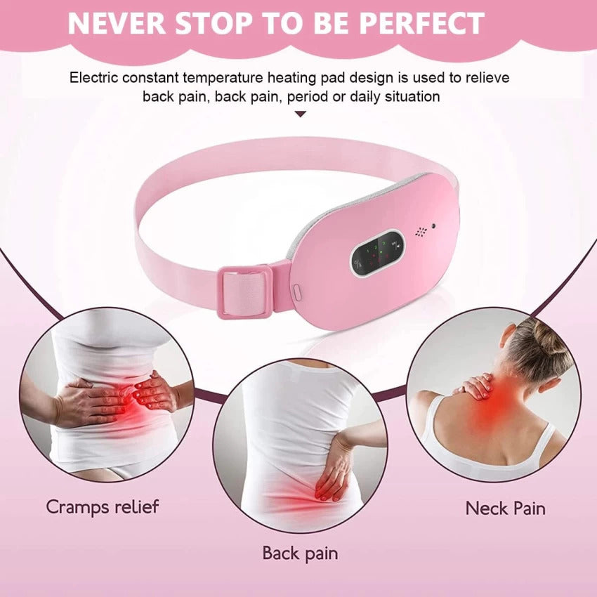 Rechargeable Menstrual Period Cramp Relief Belt