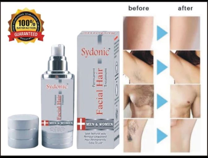 Sydonic Permanent Facial & Body Hair Removal