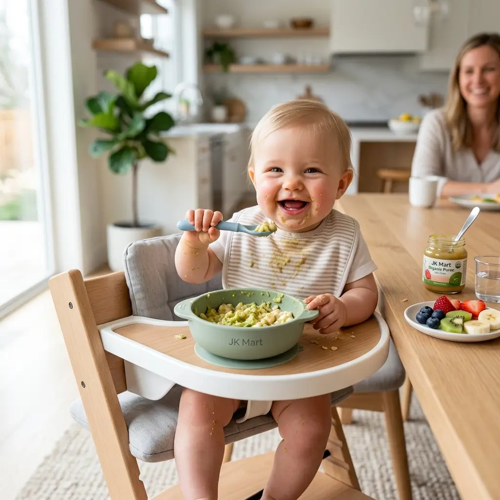 Baby Feeding Bowl Set with Spoon - Image 3