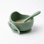Baby Feeding Bowl Set with Spoon (2)