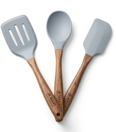 Silicone Kitchen Spatula Set (3)