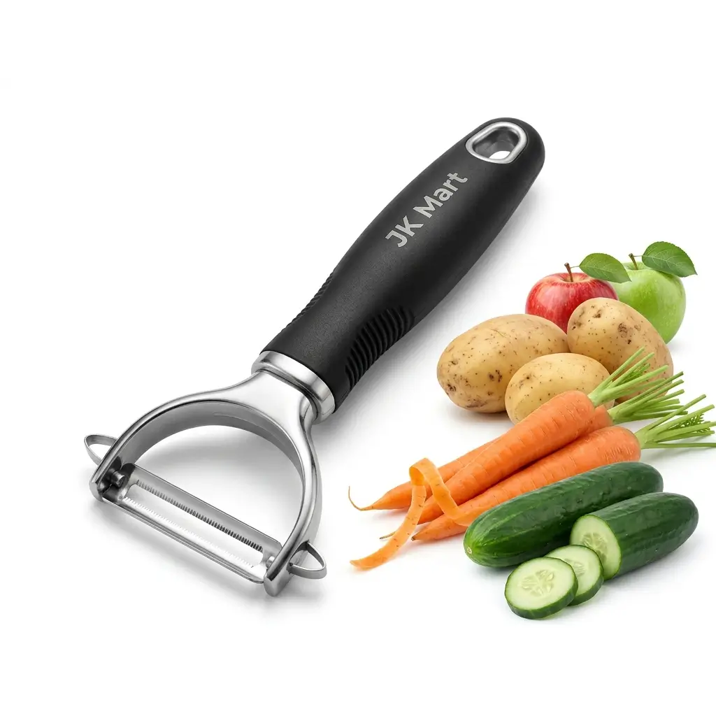2-in-1 Stainless Steel Vegetable Peeler - Image 2