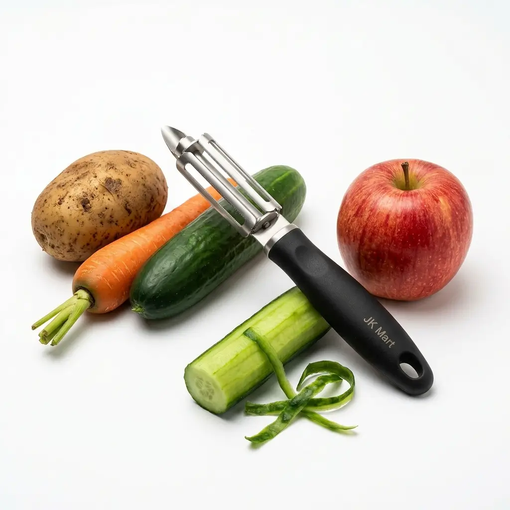 2-in-1 Stainless Steel Vegetable Peeler - Image 3