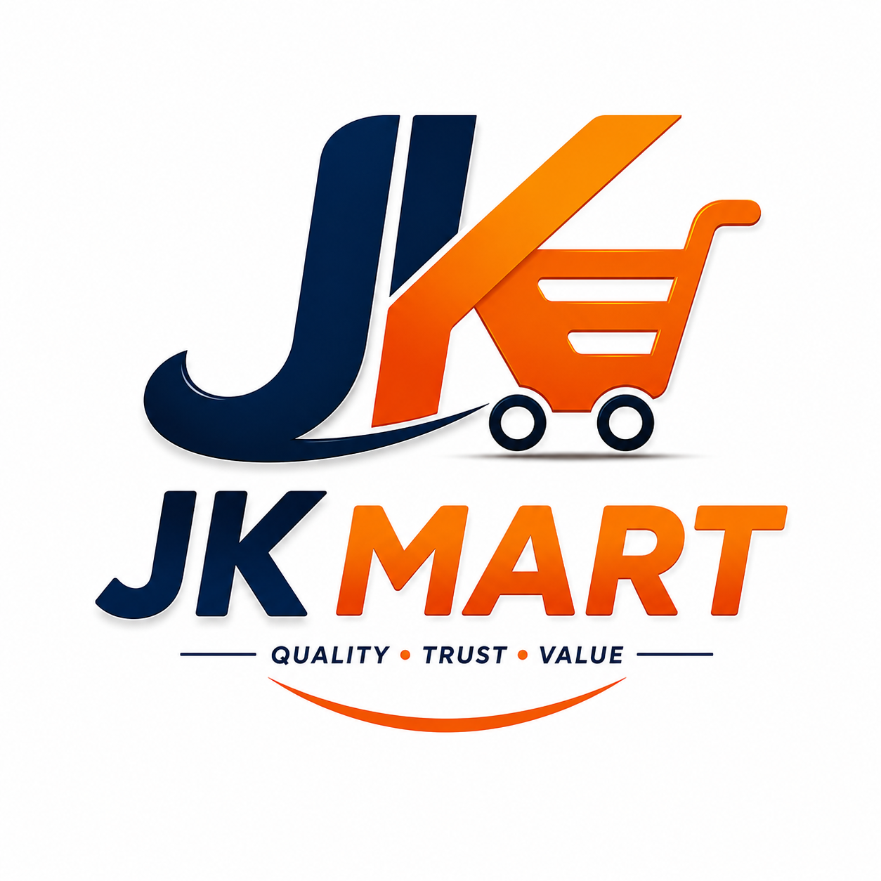 JK Mart Shopping Cart Logo