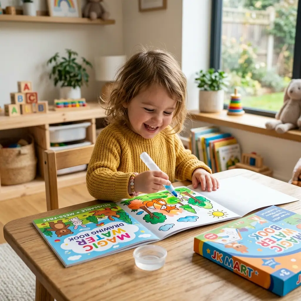 Magic Water Book for Kids (2–5 Years)