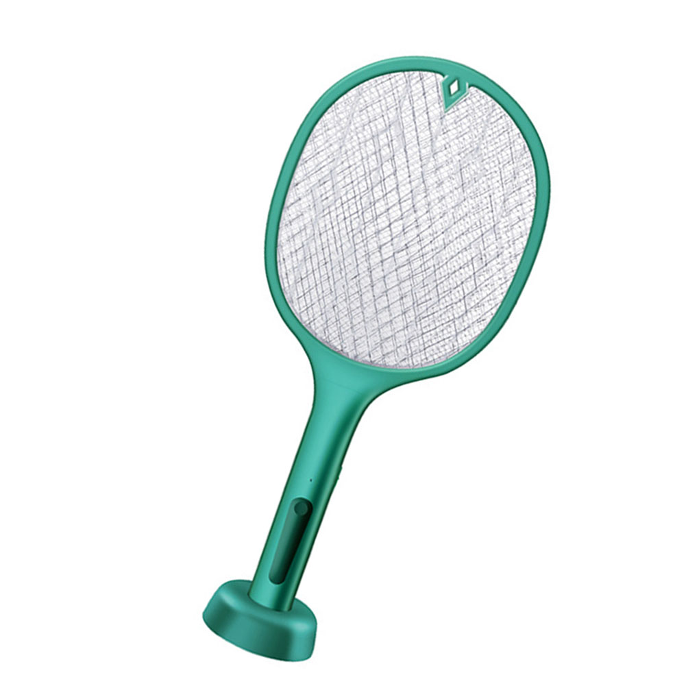 Mosquito Racket Electric Fly Swatter Powerful USB Rechargeable Grid 3-Layer Mesh Home Fly Killer Lamp (Without Box) (random color) - Image 2