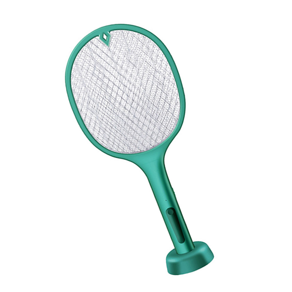 Mosquito Racket Electric Fly Swatter Powerful USB Rechargeable Grid 3-Layer Mesh Home Fly Killer Lamp (Without Box) (random color)