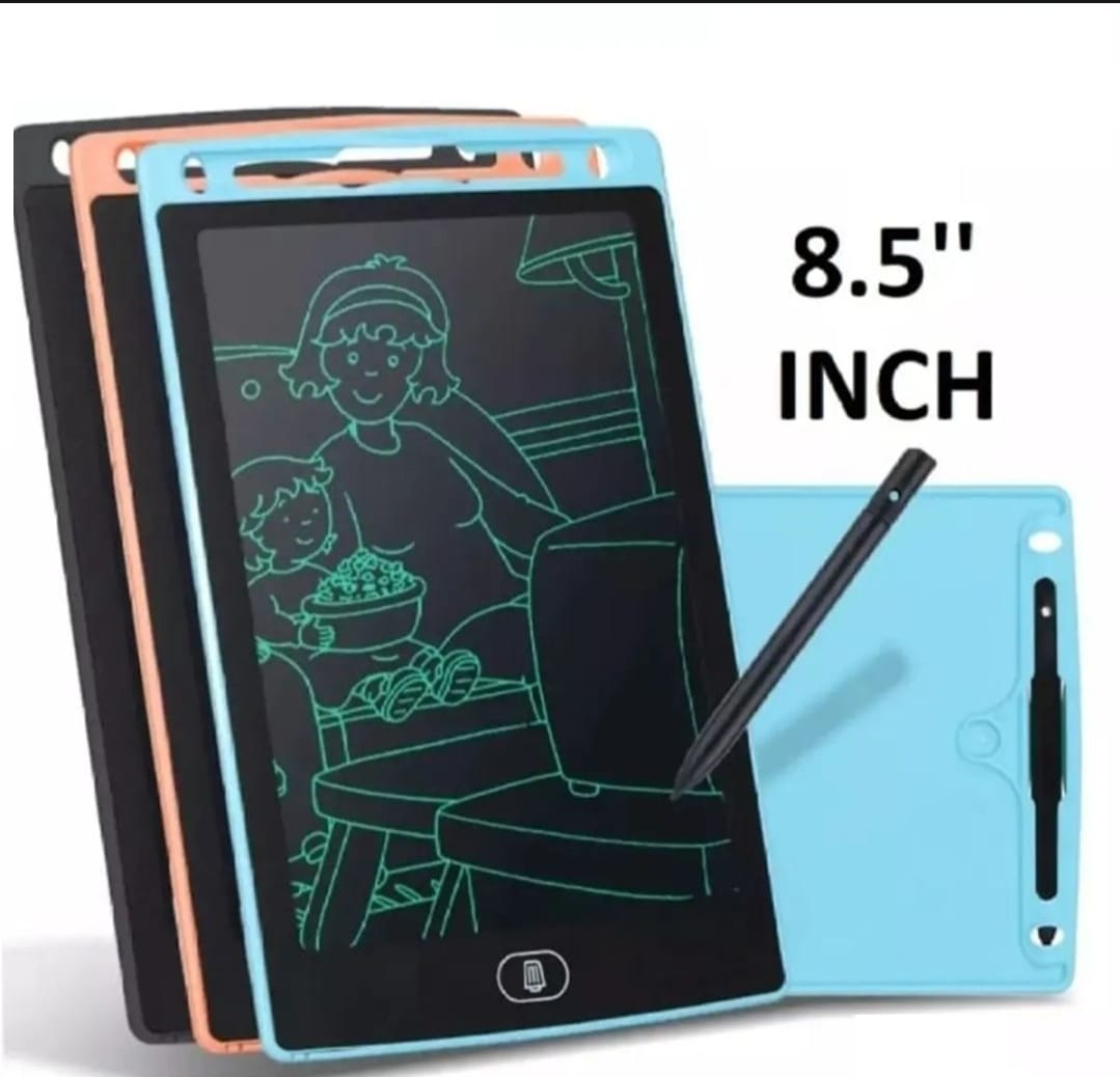 8.5 inch LCD writing tablet for kids - digital drawing pad - erasable writing board - writing pad (random color) - Image 4