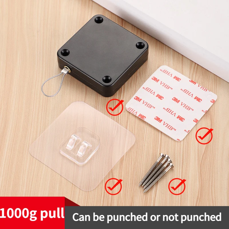 Open Door No More! Automatic Sticky Door Closer (Random Color) - Image 5