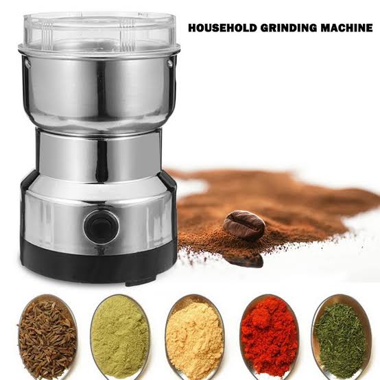 NIMA NM-8300 STAINLESS STEEL ELECTRIC COFFEE GRINDER | MULTI PURPOSE ELECTRIC GRINDER | AUTOMATIC SPICE BEAN GRINDER - Image 2